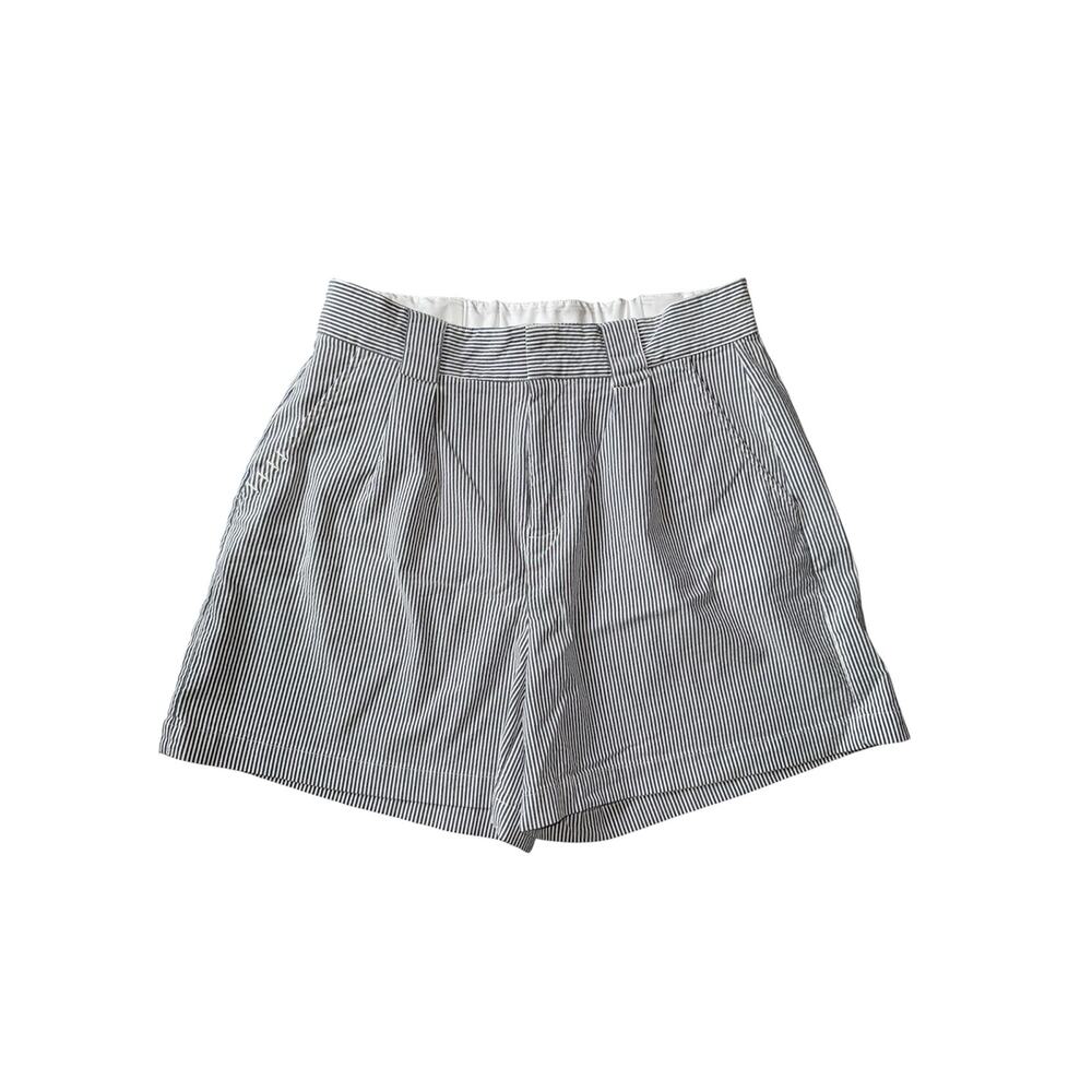 Tuckernuck Seersucker Striped Shorts. Size Small. Gray/White stripes